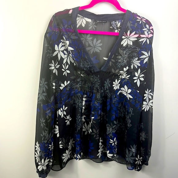 New York & Company Tops - Floral Blouse